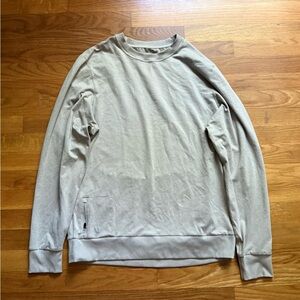 Vuori Ponto Performance Crew Men’s Large  Dark Salt Heather